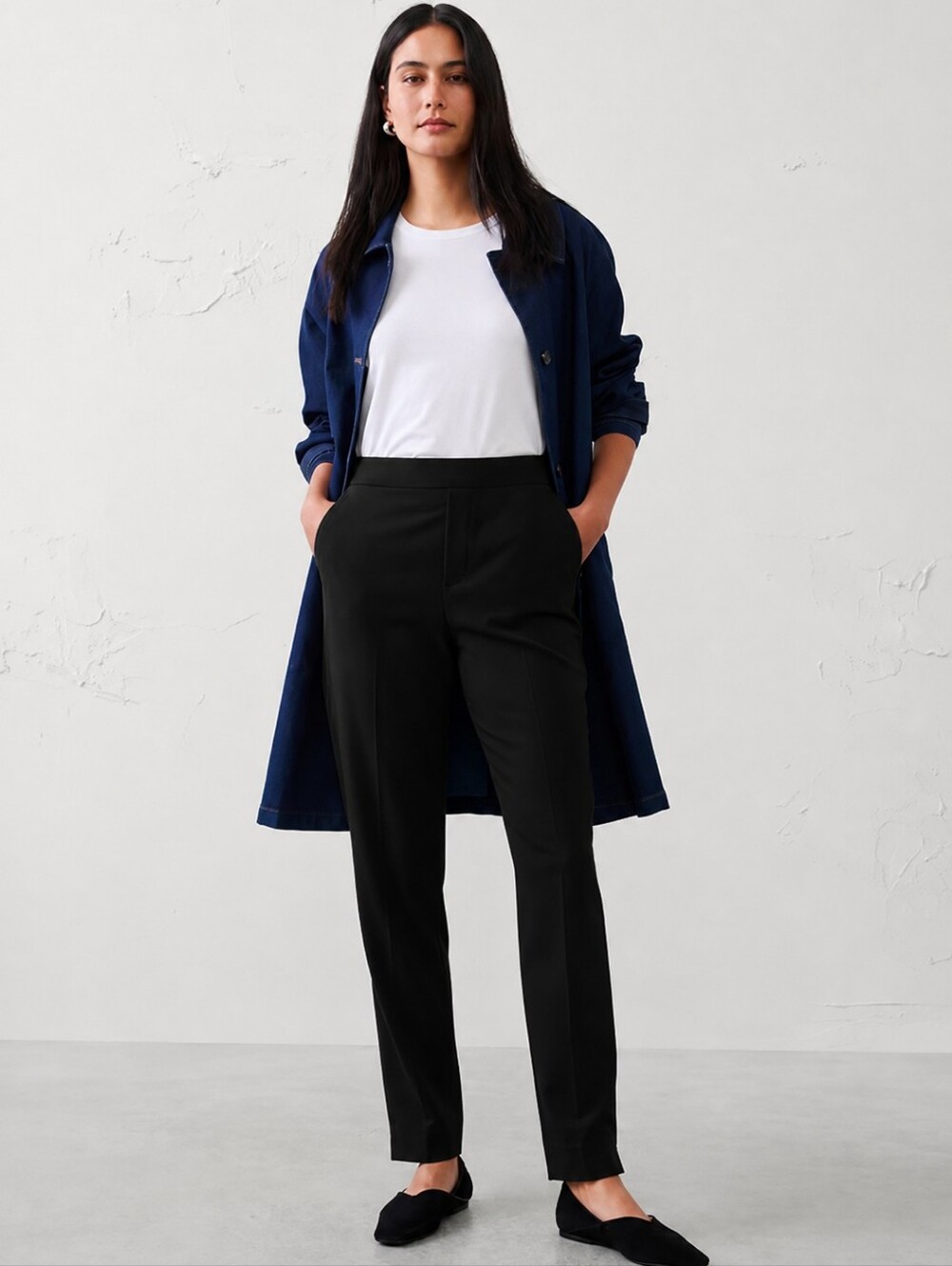 ❤️ NWOT! BANANA REPUBLIC HIGH RISE HAYDEN TAPERED PULL ON ANKLE PANTS,